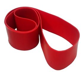 Miniband rød 30 x 275 x 1mm x-lett